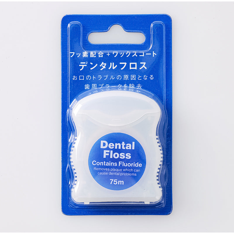デンタルフロス（ロールタイプ、フッ素加工、ミントの香り） ダイソー(DAISO)