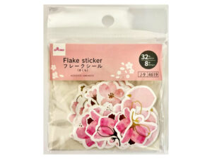 フレークシール（さくら、３２枚） ダイソー(DAISO)