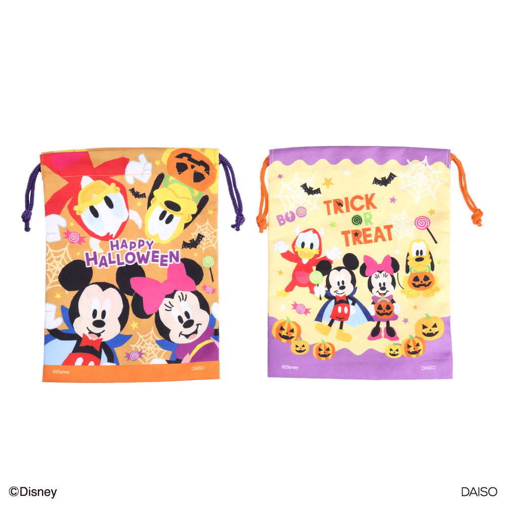 きんちゃく袋、ハロウィンＣＥ（ミッキー＆フレンズ）Ｂ ダイソー(DAISO)