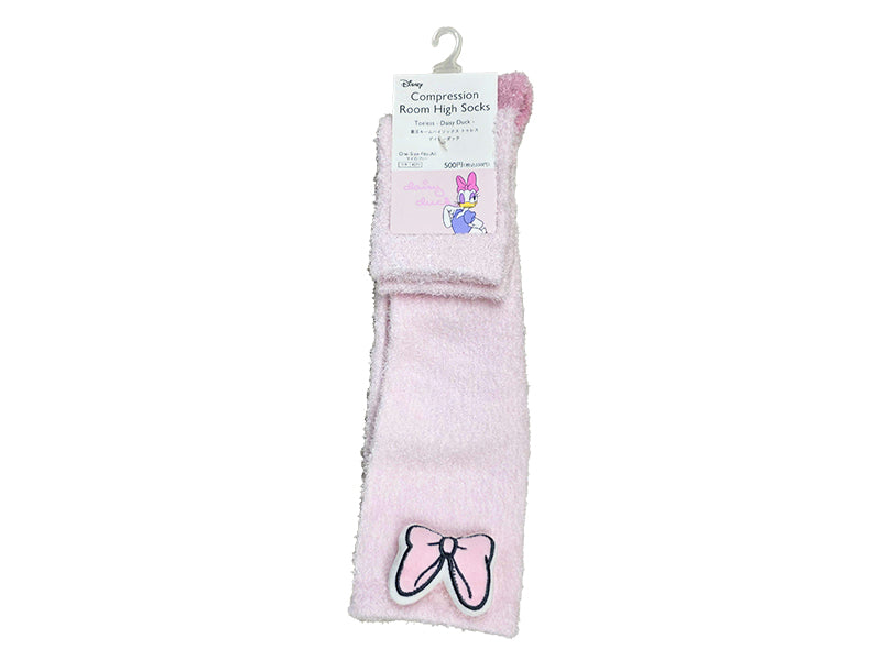 着圧ルームハイソックス、トゥレス、ＰＫ（デイジーダック） ダイソー(DAISO)