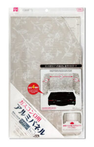 ガスコンロ用アルミパネル（ボタニカル柄） ダイソー(DAISO)