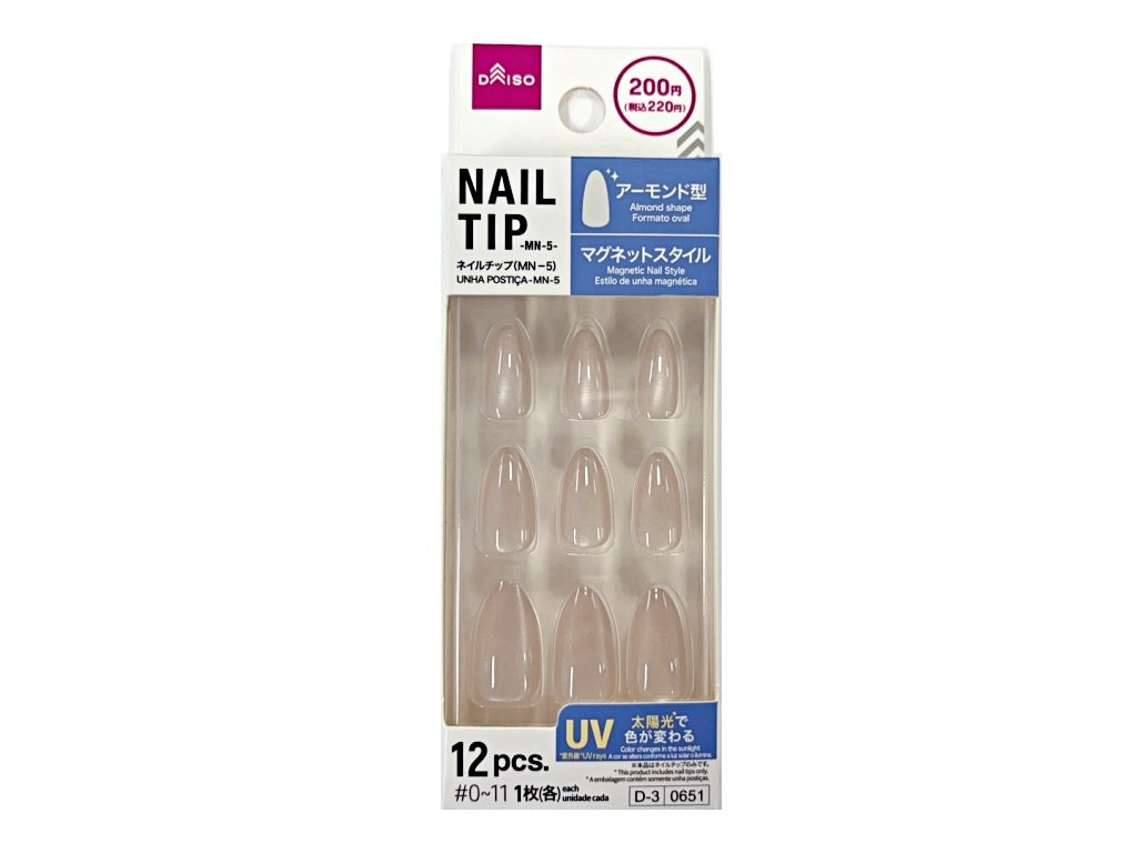 ネイルチップ（ＭＮ－５、１２枚） ダイソー(DAISO)