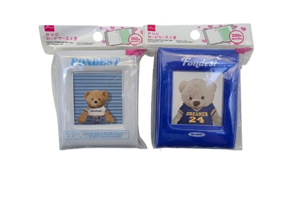ＰＶＣカードケース（３２ポケット、くま） ダイソー(DAISO)