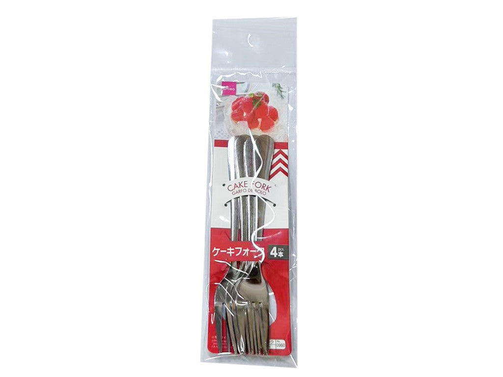 ケーキフォーク ４本入 ダイソー(DAISO)