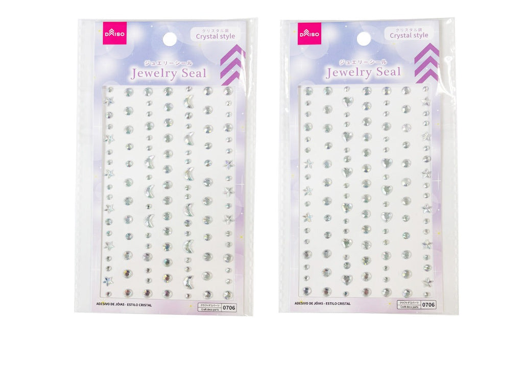 ジュエリーシール（クリスタル調） ダイソー(DAISO)