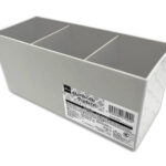 コスメＢＯＸ（モロッカン柄、グレー） ダイソー(DAISO)