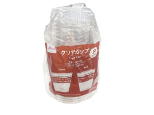 クリアカップ（ナチュラル、８個） ダイソー(DAISO)