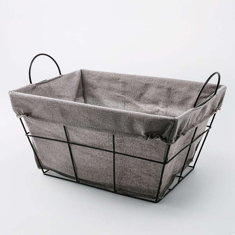 ワイヤーバスケット（ＧＹ）３５ｃｍ×２５ｃｍ×２３．５ｃｍ ダイソー(DAISO)