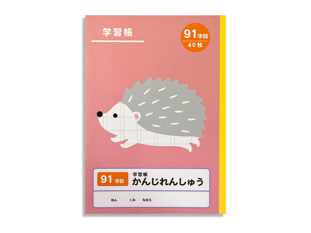 学習帳１３（かんじれんしゅう、９１字詰、４０枚） ダイソー(DAISO)