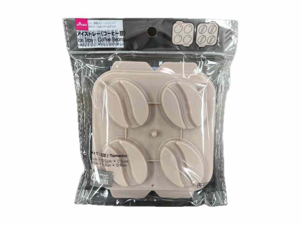 アイストレー（４個取、コーヒー豆） ダイソー(DAISO)