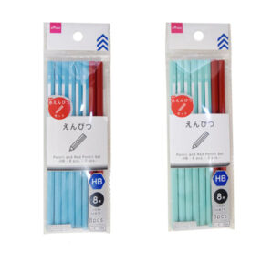 鉛筆（ＨＢ６本）＋赤鉛筆（２本）セット ダイソー(DAISO)
