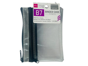 ファイルケース（ダブルジッパー、Ｂ７） ダイソー(DAISO)