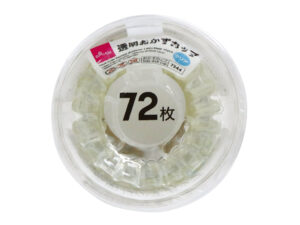 おかずカップ（クリア、７２枚） ダイソー(DAISO)