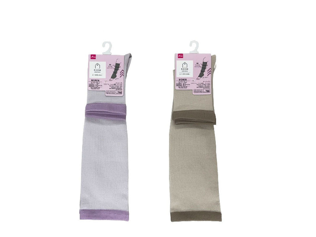 ルームソックス（レディース、トゥレス着圧） ダイソー(DAISO)