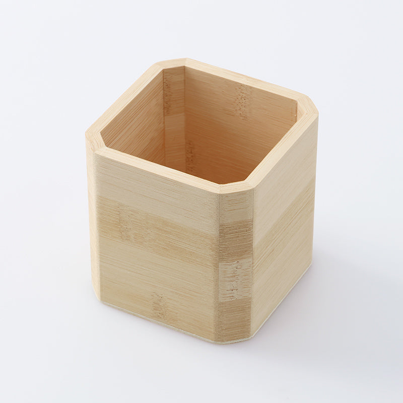 デスク収納ペン立て（バンブー） ダイソー(DAISO)