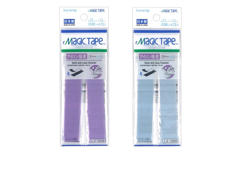ＭＡＧＩＣ ＴＡＰＥ（ＴＭ）（紫・水色アソート、アイロン接着） ダイソー(DAISO)