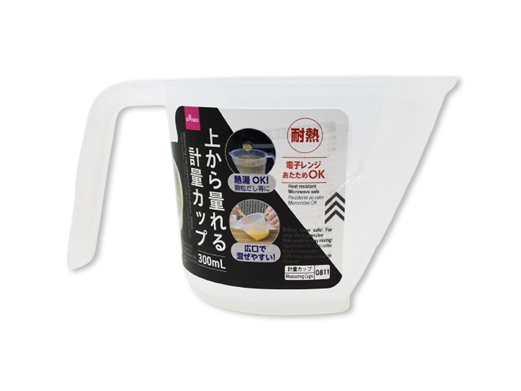 上から量れる耐熱計量カップ ダイソー(DAISO)