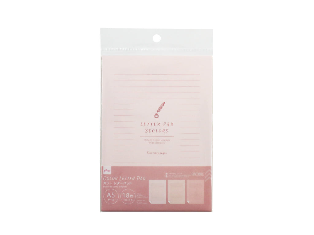 Ａ５レターパッド（ピンク） ダイソー(DAISO)