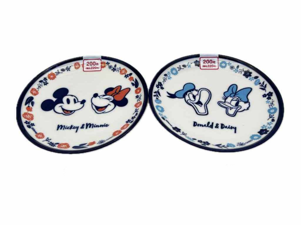 丸皿（ミッキー＆フレンズ）ＦＷ ダイソー(DAISO)