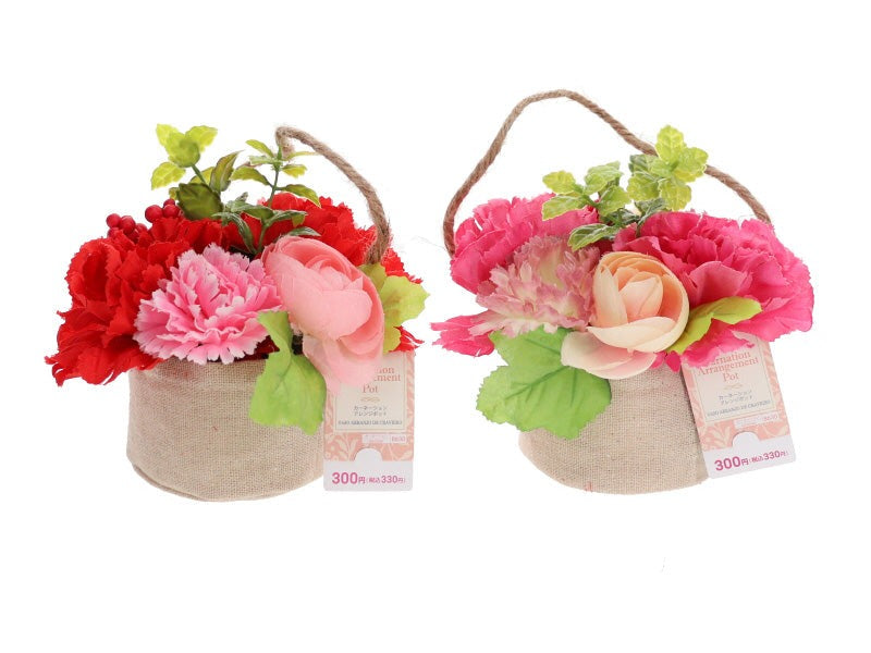 カーネーションアレンジポット ダイソー(DAISO)