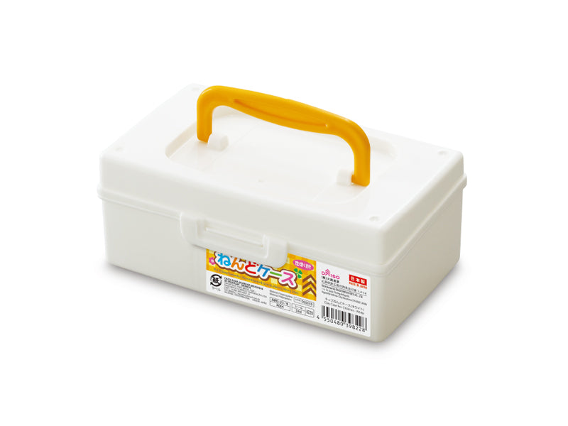 キッズねんどケース（ホワイト） ダイソー(DAISO)