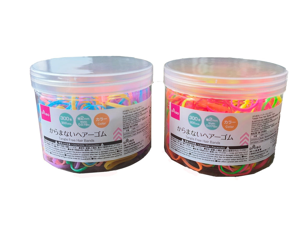 からまないヘアーゴム（カラー） ダイソー(DAISO)