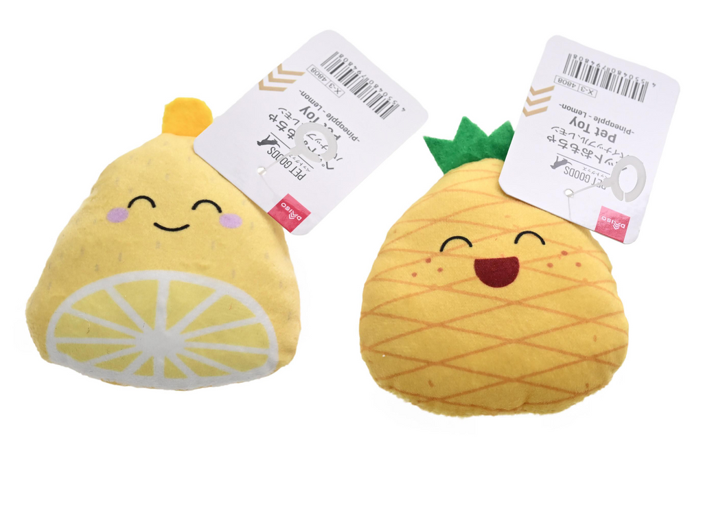 ペットおもちゃ（パイナップル、レモン） ダイソー(DAISO)