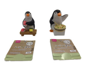 レジン置物（ペンギン、握り寿司、ちらし寿司） ダイソー(DAISO)