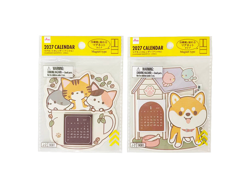 マグネットカレンダー（アニマル） ダイソー(DAISO)