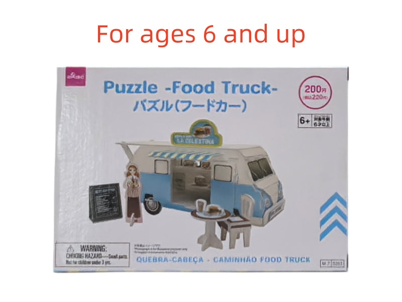 パズル（フードカー） ダイソー(DAISO)