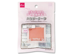 ＆．ＷｉｔｈＣｈａｒｍ パウダーチーク オレンジ ダイソー(DAISO)