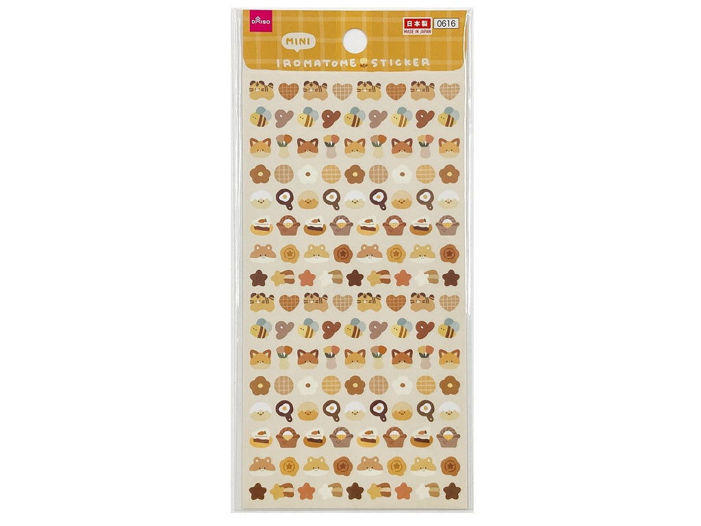 シール（ミニいろまとめ、イエロー） ダイソー(DAISO)