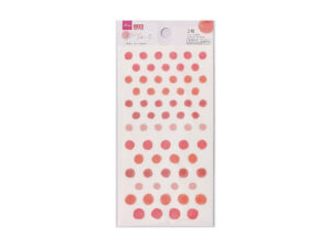 わたしの推し活ＤＯＴステッカー（パッションオレンジ） ダイソー(DAISO)