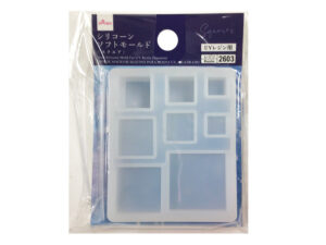 ＵＶレジン用シリコーンソフトモールド（スクエア） ダイソー(DAISO)