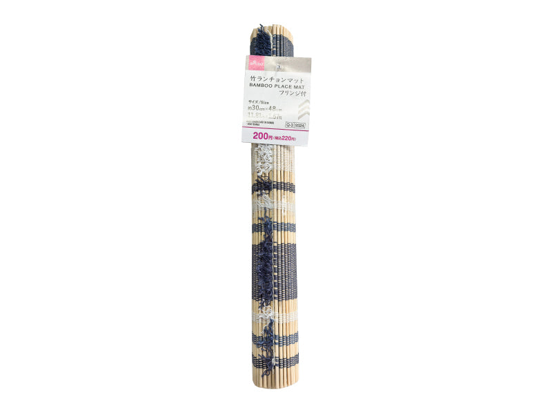 竹ランチョンマット（フリンジ付） ダイソー(DAISO)