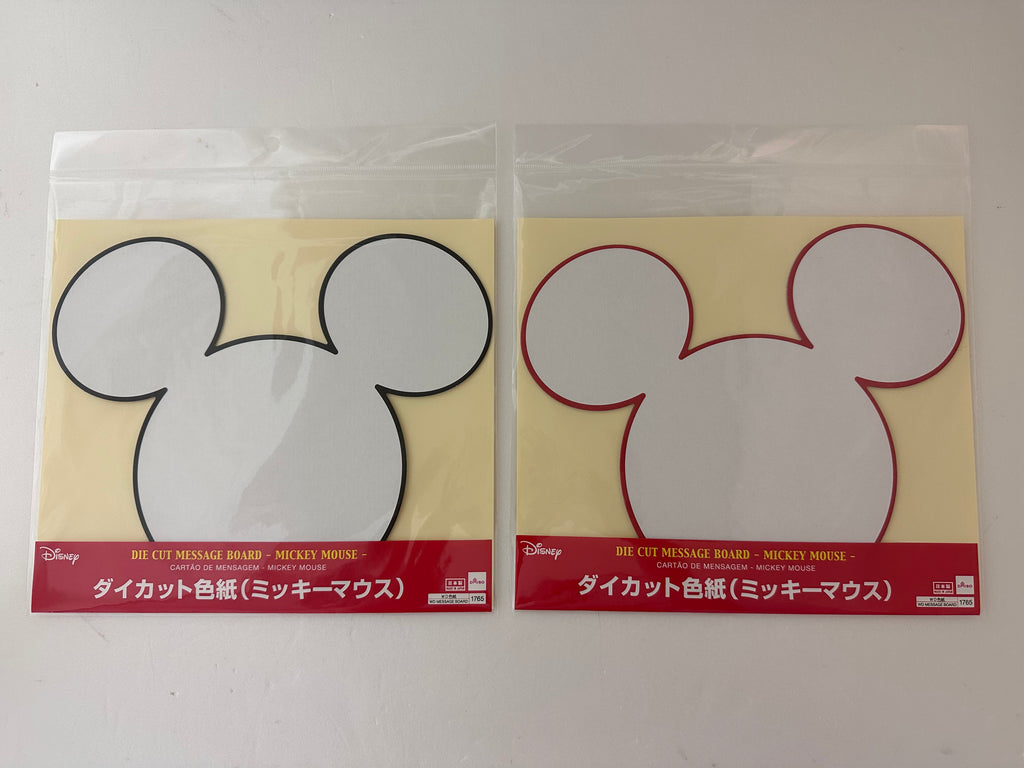 ダイカット色紙（ミッキーマウス） ダイソー(DAISO)