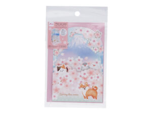 ポップアップカード（さくらアニマル） ダイソー(DAISO)