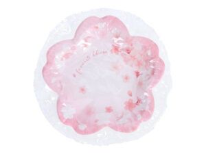 紙皿（さくら、桜型、４枚） ダイソー(DAISO)