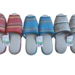 吊りこみスリッパ（ライン入、メッシュ） ダイソー(DAISO)