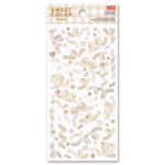 シール（スイートカラーリボン、オフホワイト） ダイソー(DAISO)