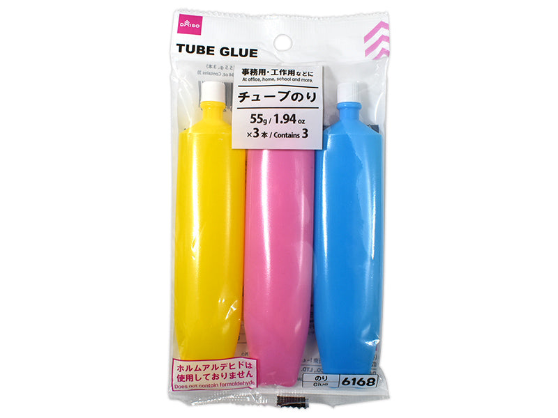 チューブのり（３本） ダイソー(DAISO)