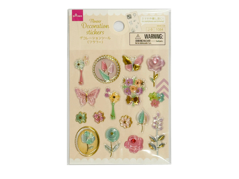 シール（フラワー） ダイソー(DAISO)
