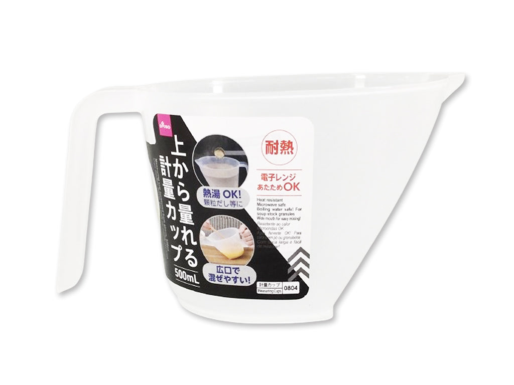 上から量れる耐熱計量カップ ダイソー(DAISO)