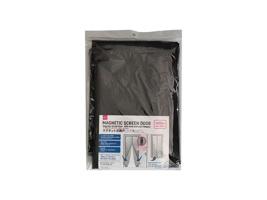 マグネット式網戸（フック、面ファスナー付） ダイソー(DAISO)