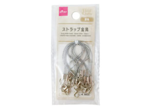 ストラップ金具（銀色、１０個） ダイソー(DAISO)