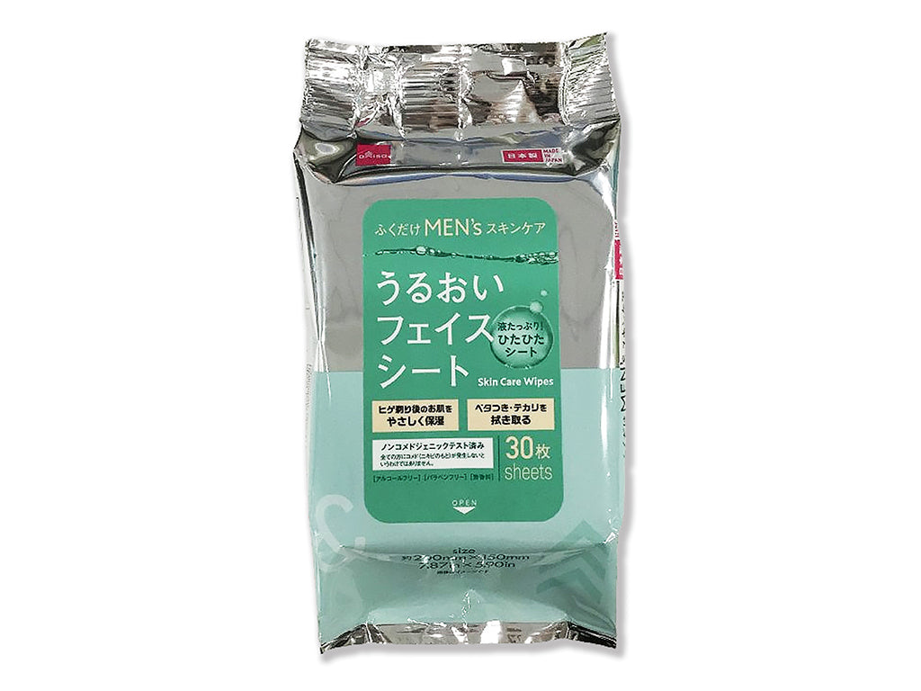 ＆．メンズフェイスシート（保湿、３０枚） ダイソー(DAISO)