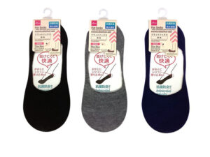 フラットソックス（吸水速乾、抗菌防臭、無地） ダイソー(DAISO)