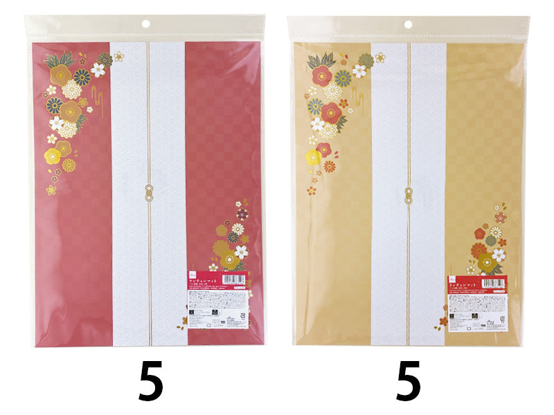 ランチョンマット（ＣＧ和風、角形、２枚） ダイソー(DAISO)