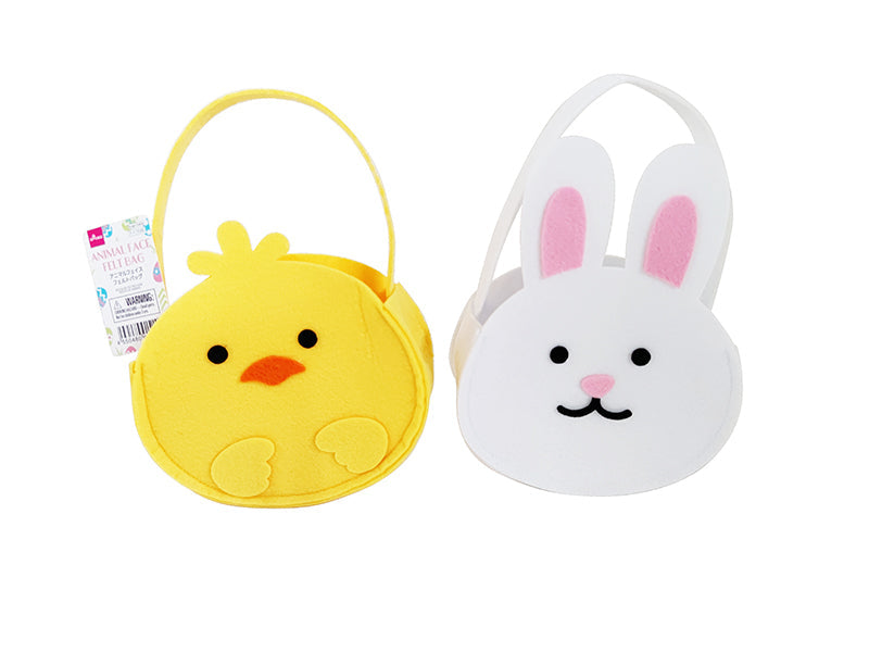アニマルフェイスフェルトバッグ ダイソー(DAISO)