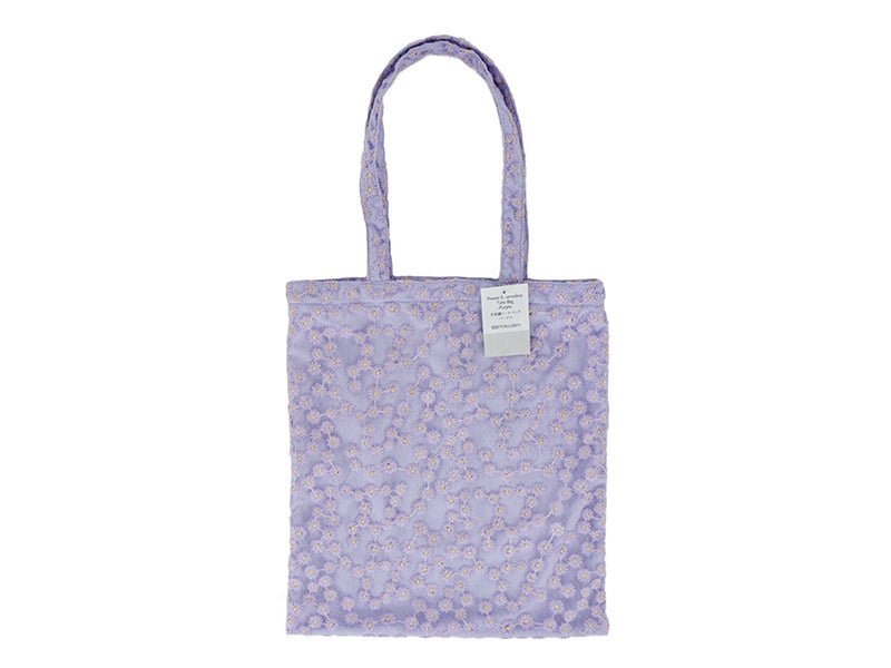 花刺繍トートバッグ（ＰＵ） ダイソー(DAISO)